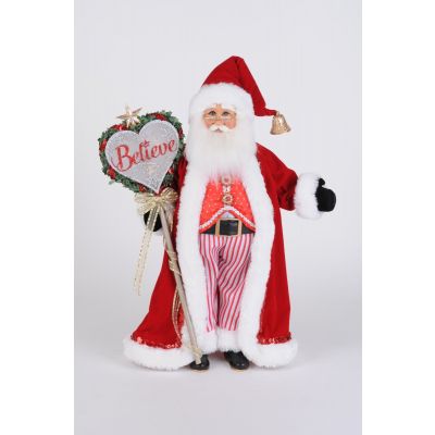 Lighted Believe in the Magic Santa