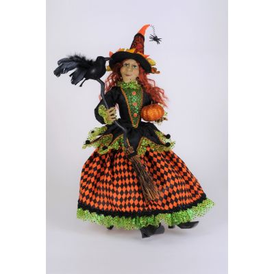 "Whimsey Wendy" Sitting Witch