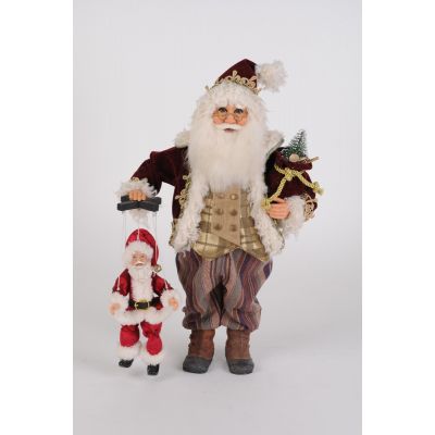 Vintage Marionette Santa