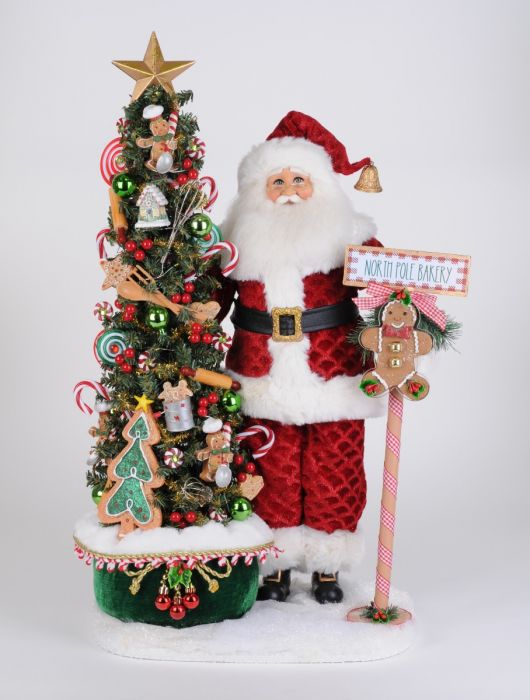 Karen Didion Christmas Collection Santa Figurines & Collectibles